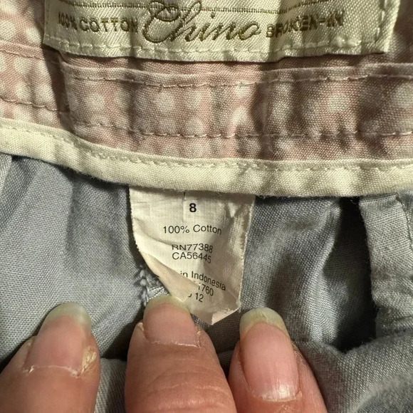 Women’s J Crew Chino Shorts. size 8. - Picture 4 of 5